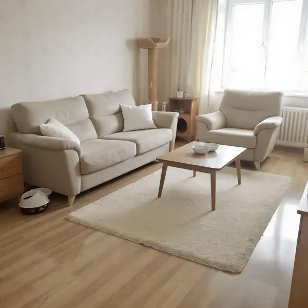 Уборка после животных в квартире - после уборки