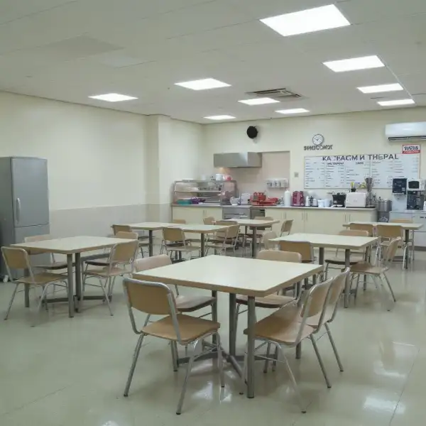 Санитарная очистка столовой - после уборки